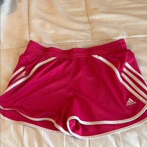 Adidas Women's Hot Pink Athletic Shorts